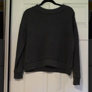 aerie cropped sweatshirt